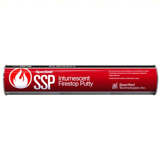 STI SSP100 Barrier Putty, 36 Cu In., Red - KVM Tools Inc.KV4MM46