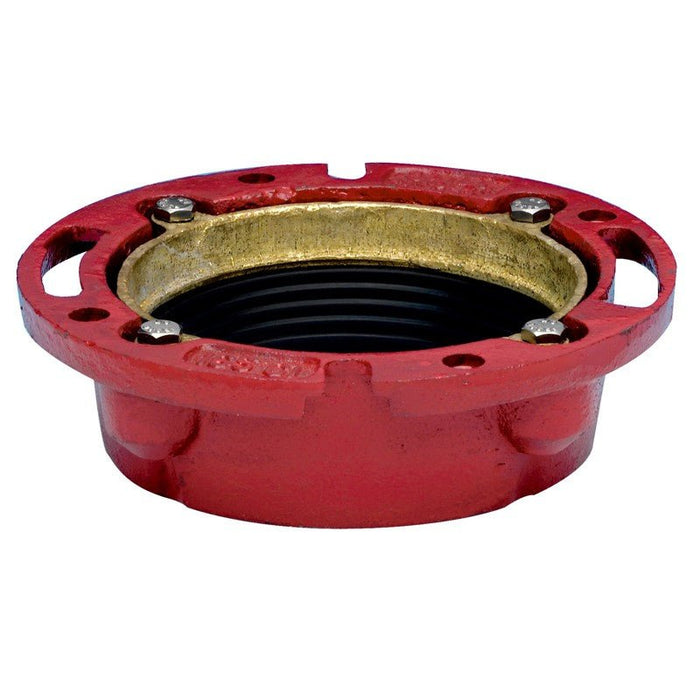 Oatey 42255 Toilet Flange, Red, Cast Iron, 4" - KVM Tools Inc.KV39AP07